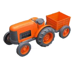 טרקטור עם עגלה  אסקימוס