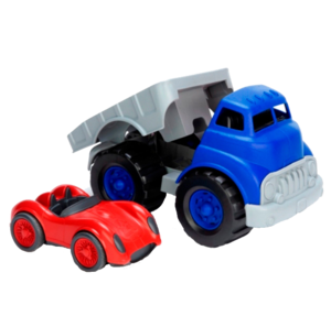 משאית גרר + מכונית מירוץ אסקימוס