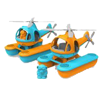 מסוק ימי כתום - מותאם גם כמשחק אמבטיה אסקימוס