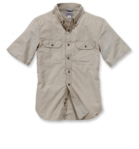 S200 חולצה מכופתרת ש"ק חאקי כהה שאמבריי ®Carhartt