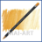 עפרון פרוקולור דרווינט Derwent ProColour Colored Pencil - Middle Chrome 08