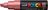 טוש פוסקה PC-8K בצבע mtl red
