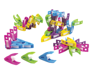 אטבים בינוניים -  לתליית ויבוש ציורים פיירפליי