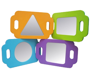 מראות קסם צורות - 4 יחידות יסוד