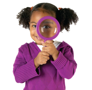 זכוכית מגדלת ענקית יסוד