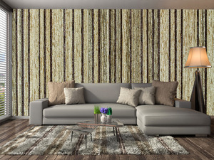 קיר פסים לאורך בגווני המדבר.