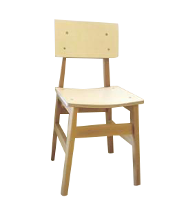 כסא צוות שלד בוק 40 ס"מ