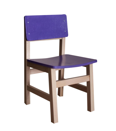 כסא עץ בוק 28 ס"מ