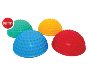 כיפות דריכה תחושתיות - 4 יחידות קוטר 16 ס"מ יסוד