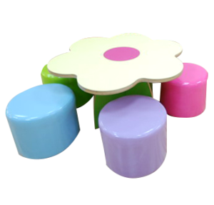 שולחן פרח קוטר 120