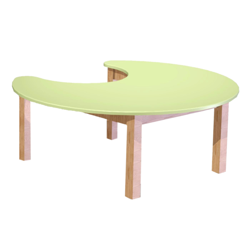 שולחן פרסה גדול בוק קוטר 180 ס"מ