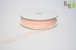 סרט תחרה 25 מ"מ צבע אפרסק