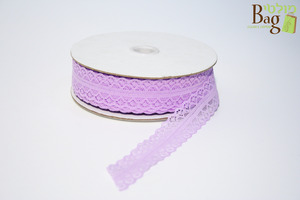 סרט תחרה 25 מ"מ צבע סגול