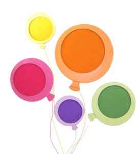 לוח לבד בלונים