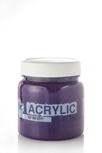 צבע אקריליק 300 מ"ל סגול ויולט 