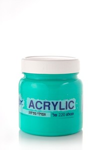 צבע אקריליק ירוק אמרלד 300 מ"ל