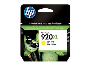 ראש דיו מקורי 920XL צהוב למדפסות HP