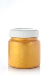 צבע אקריליק 300 מ"ל זהב