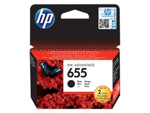 ראש דיו מקורי HP 655 שחור