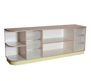 ארון משחקים פינה עגולה