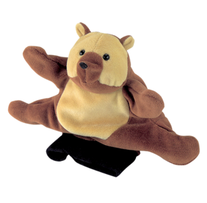 דב  - בובת כפפה גירפה