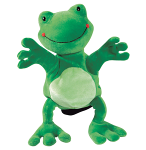 צפרדע - בובת כפפה גירפה