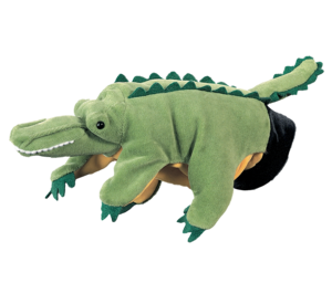 תנין - בובת כפפה גירפה