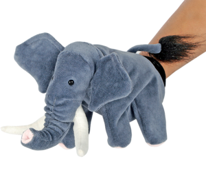 פיל - בובת כפפה גירפה