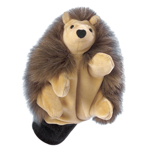 קיפוד - בובת כפפה גירפה