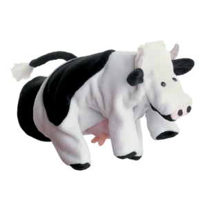 פרה - בובת כפפה גירפה