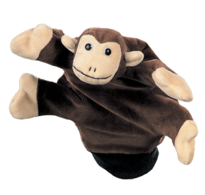 קוף - בובת כפפה גירפה