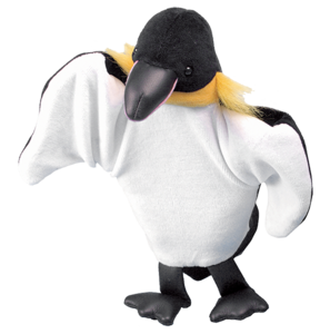 פינגווין - בובת כפפה גירפה
