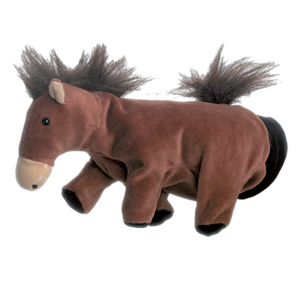 סוס - בובת כפפה גירפה