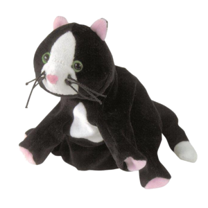 חתול - בובת כפפה גירפה