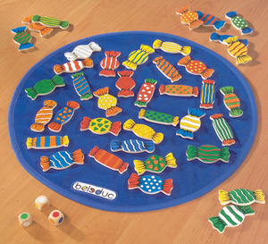 משחק סוכריות ענק גירפה