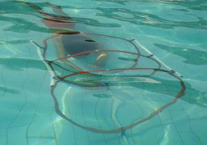 מנהרה לצלילה למים-חישוקים+מוטות+מחברים