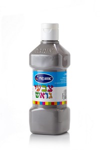 צבע גואש 500 מ"ל אפור