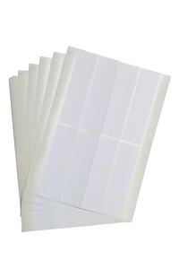 מדבקות משרד  לבנות 20X74 מ"מ