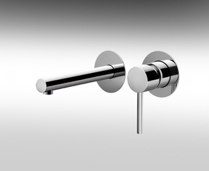 מערכת קיר מצדה לכיור רחצה פיה קצרה קבועה 305213 Hamat