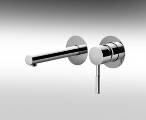 מערכת קיר פולו לכיור רחצה פיה קצרה קבועה 700113 Hamat