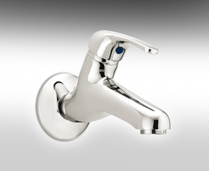 עמרי - ברז מהקיר פיה ארוכה קבועה 302809 Hamat