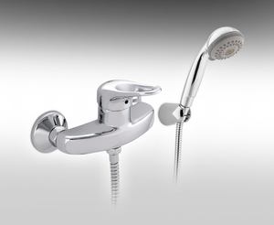 ברז מהקיר למקלחת עם מזלף סער 300170 Hamat