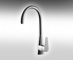 גלבוע ברז פרח 90 מעלות פיה עגולה ארוכה מסתובבת 130151 Hamat