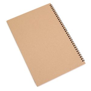 12 יחידות אלבום קרטון חום גודל A4 עם דפים