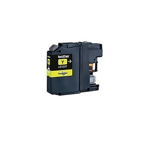 LC123Y Brother דיו תואם צהוב