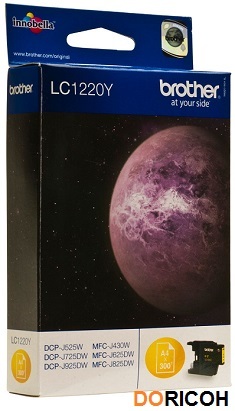 דיו מקורי BROTHER LC1220Y