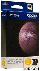 דיו מקורי BROTHER LC1220Y