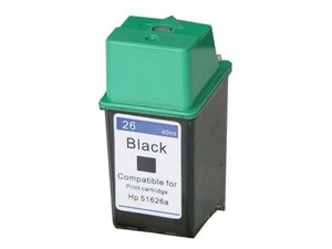 ראש דיו שחור תואם מקורי HP 51626A