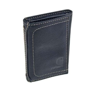 61-2200 ארנק עור TriFold שחור ®Carhartt