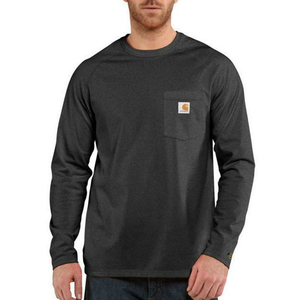 100393 חולצת טי ש"א FORCE® אפור פחם מוברש ®Carhartt 